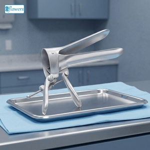 Spéculum vaginal manuel en acier inoxydable, instrument chirurgical gynécologique, classe II, certifié CE - Product Image 3