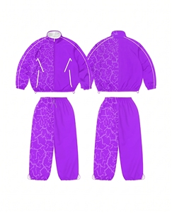 Muestra Disponible: Conjunto de Chándal Impermeable con Capucha y Estampado para Invierno - Malla Transpirable - Cintura Elástica - Fabricante B2B - Product Image 6
