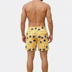 Sublimation Printed Casual Quick Dry Breathable Elastic Waist Swimming Beach Shorts Fitness Swimwear Boardshorts Swim <b>Trunks</b> <b>Men</b> - Product Image 3