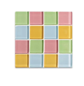 Juego de Posavasos de Mosaico de Vidrio Hechos a Mano TCE, Posavasos Decorativos Premium para Café, Té, Bebidas, Vajilla, Hogar, Oficina, Regalo, Venta al por Mayor - Product Image 4