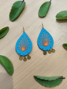 Zinc Alloy Trendy Light Weight Drop <b>Earrings</b>-Gift - Product Image 6