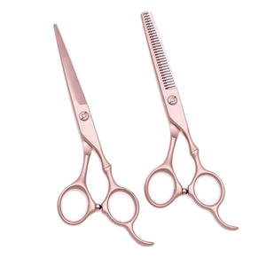 Tijeras de Peluquería Profesionales de Acero Inoxidable, Tijeras de Barbería de Alta Calidad, Juego de Tijeras para Adelgazar y Cortar Cabello - Product Image 1