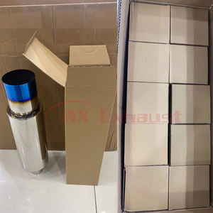 Спортивная гоночная выхлопная система из нержавеющей стали Silenciador HKS 2,5 ''прямой наконечник глушителя с титаном - Product Image 6