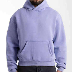 Sweat-shirts pour hommes, luxe, style streetwear, personnalisables, effet vieilli, broderie, délavage acide, épaules tombantes - Product Image 6