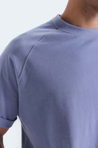เสื้อยืดโอเวอร์ไซส์คุณภาพพรีเมียมสำหรับผู้ชาย ผ้าคอตตอนหนานุ่ม ทรงหลวม สไตล์สตรีทแวร์ เสื้อยืดเรียบๆ จำหน่ายจำนวนมาก - Product Image 2