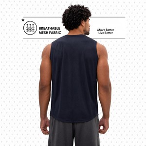 Camiseta sin Mangas Premium para Hombre, de Algodón, para Gimnasio, Fitness, Ejercicio, con Diseño Floral en la Parte Delantera, Ligera, Transpirable, Ecológica y de Secado Rápido - Product Image 5