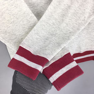 Sweat-shirt personnalisé à col montant Harvard, en molleton épais 350 GSM, style universitaire Ivy League, avec patchwork en chenille - Product Image 5