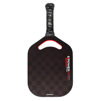 Raquette de pickleball en fibre de carbone moulée intégrale TOPPRO T7001 18K rouge, entièrement personnalisable OEM ODM, nouvelle arrivée 2025