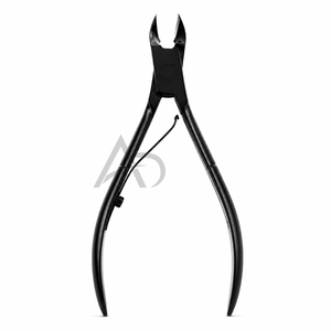 ADELMAS INTERNATIONAL Coupe-cuticules à lame droite de haute qualité 6MM en acier inoxydable super tranchant avec logo personnalisé pour soins des ongles - Product Image 1