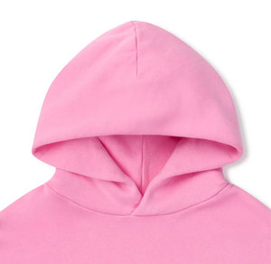 Sudadera con Capucha para Hombre, Color Sólido, Corte Holgado, Estilo Casual para Otoño, 100% Algodón Felpa, Manga Larga, Diseño con Bolsillos - Product Image 5