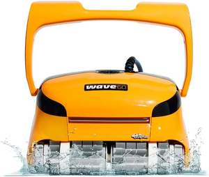 High Quality Wave 60 Automatic Robotic Pool Vacuum Cleaner Includes Caddy, Wall Climbing Scrubber Brush, <b>Top</b> <b>Load</b> Filters, Idea - Product Image 1