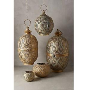 Faroles Metálicos de Alta Calidad en Color Negro con Diseño de Hojas Recortadas, Farol Decorativo Grande para Bodas, Navidad y Festivales de Luces - Product Image 6