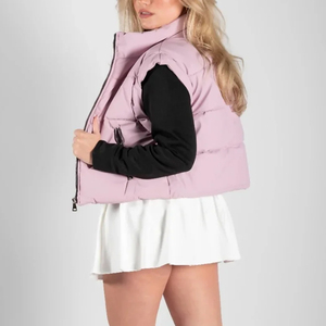 Nuevo Chaleco Acolchado para Mujer 2026, Ecológico, de Bajo Precio, Alta Calidad, Económico, con Servicio OEM - Product Image 3
