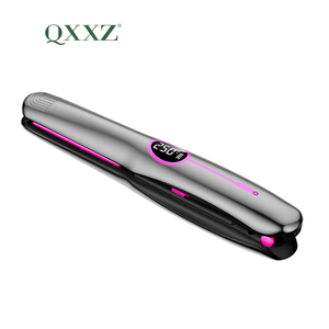 Peigne à lisser les cheveux sans fil à chaleur rapide du fabricant Mini fer à lisser les cheveux à double boucle droite et rechargeable par USB - Product Image 6