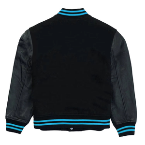 Chaquetas Varsity para Hombre Personalizadas en Satén / Chaquetas Varsity de Fútbol Americano Personalizadas con Cinta, Chaquetas Letterman para Hombre - Product Image 4