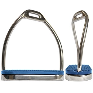 Horse Stirrups Equestrian Riding Stirrups Stainless Steel Safety Anti Slip Lightweight Adjustable Wide Tread Durable Tack Horse - Product Image 1