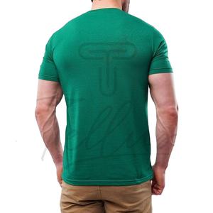 Camisetas de Hombre de Corte Regular, Manga Corta, Transpirables, de Secado Rápido, 100% Algodón Tejido, Deportivas, de Alta Calidad en Venta - Product Image 1