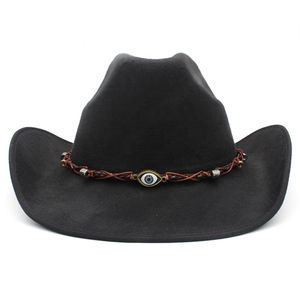 Sombrero de Copa Retro Británico de Moda, Versátil, Estilo Caballero, para Hombre, Jazz, Invierno, Rayado, Gran Venta - Product Image 3