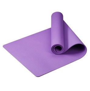 Beinan <b>Hot</b> Selling Portable 10mm Rectangle Yoga Mat Pilates Fitness Training Equipment TPE Folding Carrying <b>Bag</b> Home Gym Use - Product Image 1