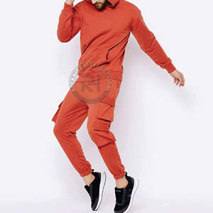 Chándal de Poliéster y Algodón de Ajuste Cómodo, Tejido Suave y Transpirable, Ideal para Entrenamiento en el Gimnasio, Deportes y Estilo de Vida Diario - Product Image 3