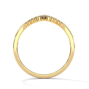 Elegante Anillo de Oro con Diamante Cultivado en Laboratorio, Joyería Fina Inspirada en la Eternidad, para Mujer, Aniversario de Bodas y Regalos - Product Image 3