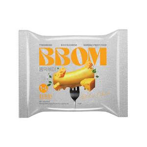 [Attract] BBOM TTEOKBOKKI POUCH, gâteau de riz coréen instantané, saveur douce et épicée, rose, basilic, crème de fromage, accompagnement pour repas quotidien - Product Image 5