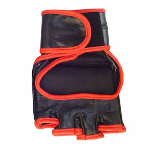 Guantes de Boxeo MMA Profesionales Ligeros Hechos a Medida, de la Mejor Calidad, Último Diseño, Color Sólido, Cuero, Absorción de Humedad, Cierre de Gancho y Bucle - Product Image 6