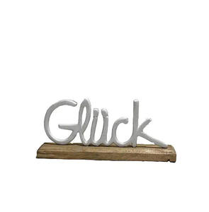 Escultura Ecológica de Conejo Bailarín de Aluminio con Base de Madera, Metal Niquelado, Artesanía para Decoración de Hogar u Oficina - Product Image 6