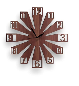 Wooden <b>Clocks</b> Cheap Price House <b>Decor</b> Wood <b>Clock</b> <b>Wall</b> Hanging for Kitchen and Living Room by perfect enterprises - Product Image 3