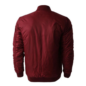 Chaqueta Bomber Minimalista para Hombre, Moda Casual, Estilo Urbano, Chaqueta Ligera, Proveedor Mayorista de OEM y ODM Personalizados - Product Image 3