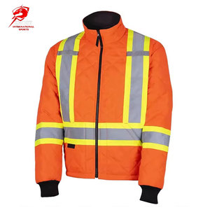 Chaquetas de seguridad más vendidas, chaqueta de trabajo reflectante premium para trabajos en fábrica, servicios, tareas al aire libre y uso diario. - Product Image 5
