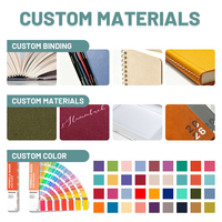 Coffret Cadeau Journal Factice Dissimulé : Carnet, Stylo, Ruban Washi, Kit d'Autocollants, Papeterie Personnalisée pour Entreprise et Mindfulness