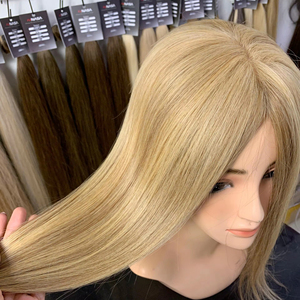 Cheveux Topper de haute qualité, 100% cheveux vietnamiens, couleur personnalisable, toutes longueurs, beauté naturelle. - Product Image 5