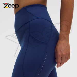 กางเกงเลกกิ้งสำหรับผู้หญิงแบบเต็มตัว ทนทาน เรียบง่าย เอวยางยืด รุ่น XC-WL-15 ซับเหงื่อ แห้งเร็ว ระบายอากาศได้ดี - Product Image 1