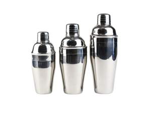 Juego de Cocteleras de Acero Inoxidable – Cocteleras Profesionales con Acabado Espejo (3 Tamaños) - Product Image 1