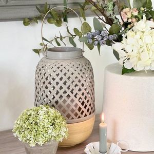 Wholesale <b>Bamboo</b> Vietnam Handicraft <b>Lantern</b> Natural Color Hanging Boho Coastal Sustainable for Home Garden Resort Decor - Product Image 4