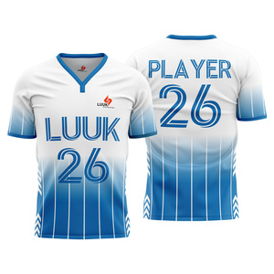 Camisetas de Fútbol para Hombre LUUK International, 100% Poliéster, Secado Rápido, Absorción de Humedad, Transpirables, Manga Corta, Ajuste Personalizado - Product Image 6