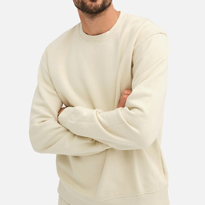 Sweat-shirt à col rond léger pour homme, idéal pour l'hiver et le sport, personnalisable numériquement, tissu à séchage rapide pour la remise en forme et les activités de plein air - Product Image 2