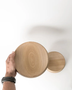 Tazón de madera, decoración natural moderna, tazón para servir, regalo único para el hogar - Product Image 5