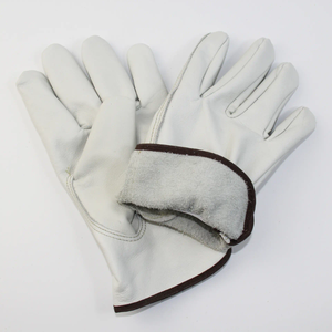 Gants de travail de sécurité en cuir de vachette pour hommes et femmes, gants de conduite en cuir, vêtements de mode - Product Image 1