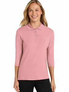 Polo de Manga Larga Personalizado para Mujer, Mezcla de Algodón Premium, Uniforme Casual de Negocios, Polo de Golf, Corte Ajustado, Ropa con Logotipo Personalizado - Product Image 1