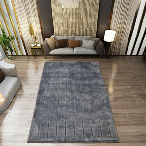 Alfombra Moderna de Diseño con Nudos Hechos a Mano, de Algodón y Lana, con Patrón Sólido, Antideslizante, para Decoración del Suelo - Product Image 1