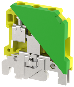 Bloque de Terminales Cerámico Elmex ET 6 - Contactos de Cobre de 11-20 AWG, Conexión por Perno, 100A Máx., 3 Polos, 380V CA - Product Image 1