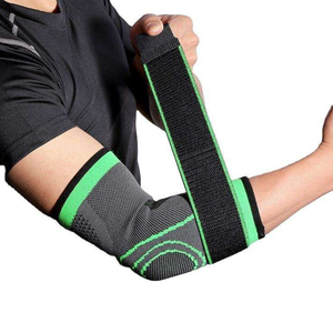 Neoprene Soft Thick Fitness Elbow Sleeves Weight Lifting Custom Logo Gym Elbow Brace Compression Breathable Comprehensive - Product Image 3