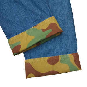 Jeans Clásicos de Mezclilla para Hombre, 100% Algodón con Estampado de Camuflaje, Ecológicos, Elásticos, Ligeros y Cómodos para el Uso Diario en Verano/Primavera - Product Image 6