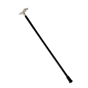 Bastón de madera antiguo con forma de animal para caminar - Product Image 1