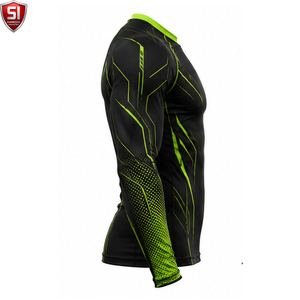 Unisex <b>Long</b> <b>Sleeve</b> <b>Compression</b> <b>Shirt</b> Crew Neck Sublimation Printed Quick Dry Breathable Full <b>Sleeve</b> Sports Body - Product Image 6
