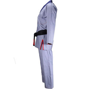 Kimono de Jiu-Jitsu Brésilien (BJJ) personnalisé 100 % coton, tissage perlé, léger, respirant, durable, tenue d'entraînement OEM ODM - Product Image 1