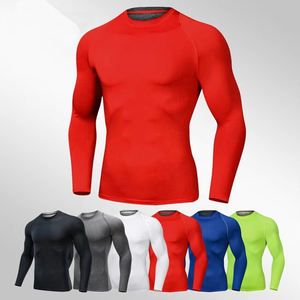 Créez votre propre rashguard de compression MMA BJJ personnalisé avec sublimation, en spandex/polyester, séchage rapide et respirant pour hommes - Product Image 2
