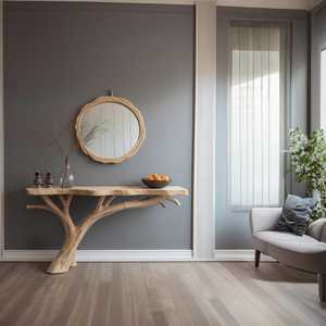 Handmade Reclaimed Solid Wood Handcrafted <b>Rustic</b> Farmhouse <b>Console</b> <b>Table</b> for Entry Way and Wall Use - Product Image 1